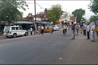 chhatarpur police strict during lockdown