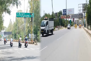 migrant laborer on ghaziabad roads