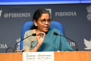 Etv Bharat, Gujarati News, Finance Minister Nirmala Sitharaman, Economic Package