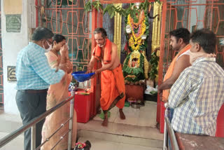 hanuman jayanthi celebrations in manuguru in bhadhradri kothagudem district