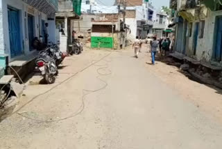 11 KV line wires broken in market of vijaypur town of sheopur