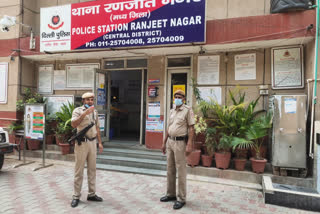 Herbal neem tea is being used to increase immunity in Ranjit Nagar police station