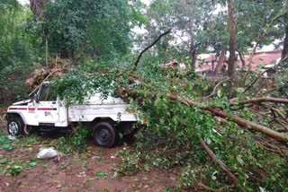 Heavy rain in sirasi