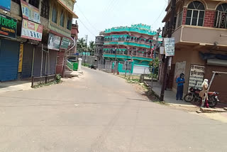 Chandrakona municipal area is red zone