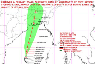Amphan to intensify into Very Severe Cyclonic Storm in next 6 hours: IMD