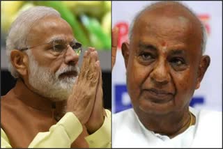 Modi greets former PM Deve Gowda on birthday