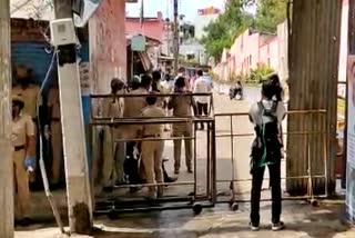 Police department made tight security in Shivaji Nagar