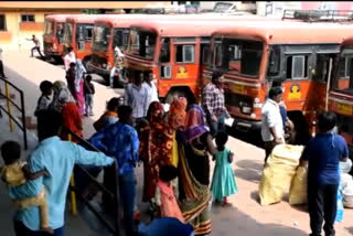 stranded laborers in bhandara