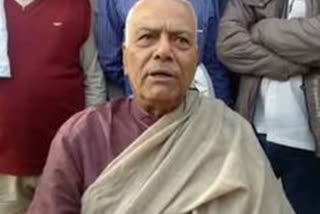 Etv Bharat, Gujarati News, Yashwant Sinha