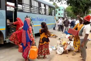 మధ్యప్రదేశ్ వలస కూలీలను స్వస్థలాలకు తరలింపు