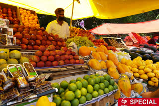 Lockdown on summer fruits in the capital Delhi