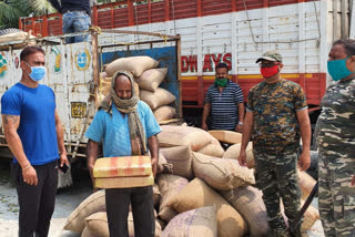 120 kg of marijuana recovered in jalpaiguri amid lockdown, 1 arrested