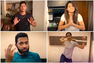 Cricketers made a new song to create awareness about covid-19