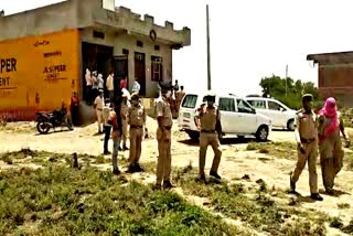 tonk news  etv bharat news  murder in tonk  strangled to death  murder to minor girl