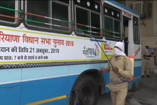 haryana roadways buses will run from sirsa to hisar, delhi and bhiwani