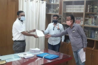 Bhartiya Mazdoor Sangh submitted memorandum to collector regarding five demands