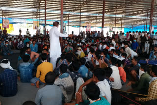 eating and accommodation for migrants in satlok ashram of bhiwani