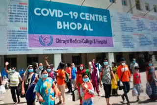 The highest recovery rate of corona virus pateint  in madhya pradesh is in bhopal