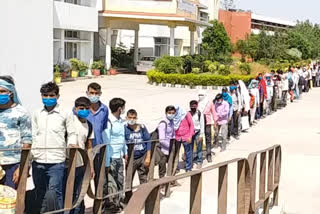 jind administration sent migrant labor to their home MP