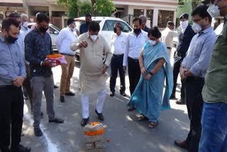 Haryana Assembly Speaker Gyanchand Gupta in Panchkula