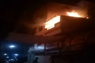 fire in shop