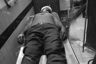 Flakes  hit the man and dies in Warangal urban district