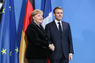 Merkel Macron propose $543 bn recovery fund business news Merkel, Macron ബെര്‍ലിന്‍ ജർമൻ ചാൻസലർ ആഞ്ചെല മെർക്കൽ ഫ്രഞ്ച് പ്രസിഡന്‍റ് ഇമ്മാനുവൽ മാക്രോൺ യൂറോപ്യൻ യൂണിയൻ ജർമ്മനി വിദേശകാര്യ മന്ത്രി ഹെയ്‌കോ മാസ്