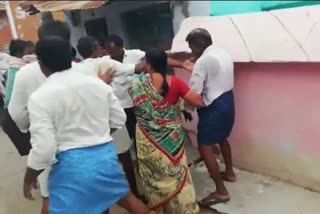 anganwadi teacher complaint on villagers at oppicharla in guntur district