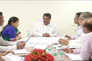 minister niranjan reddy review on Comprehensive Agriculture Policy at haca bhavan