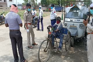 Traffic personnel proved to be helpful for Divyang