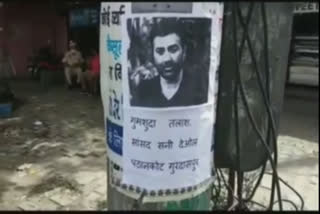 missing posters of Sunny Deol