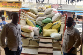 Revenue Officers Rides On Illegal Ration Rice Storage Centers