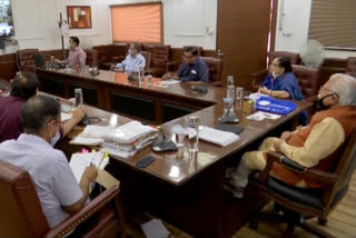 cm manohar lal khattar video Conferencing with USIBCE