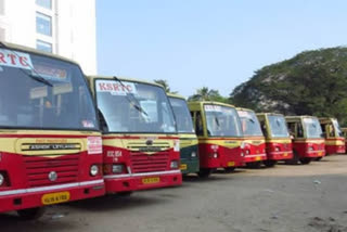 ksrtc services reusmed in kerala  kerala lock down concession  ksrtc service starts today  കെ.എസ്.ആര്‍.ടി.സി സര്‍വീസ്  ലോക്ക് ഡൗണ്‍ കെ.എസ്.ആര്‍.ടി.സി