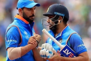 yuvraj singh and rohit