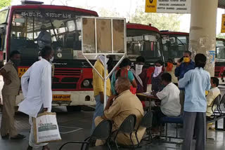 Bus services from Yadgir to other districts started