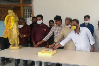 junior ntr birth celebrations in chilakaluripet tdp office