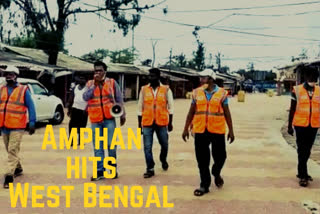 Strong winds, heavy downpour accompany cyclone Amphan as it heads towards West Bengal