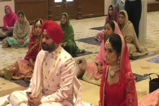 simple marriage of ludhiana MLA kuldeep vaid's son