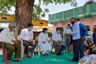 Legal literacy camp organized  in jaakhli gram panchayat of agar district