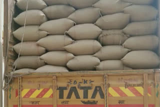 SDM caught truck full of wheat and rice