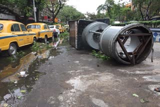 Devastated Kolkata