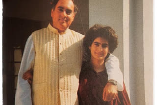 Priyanka Gandhi posts 'last picture' with father Rajiv Gandhi, pays emotional tribute