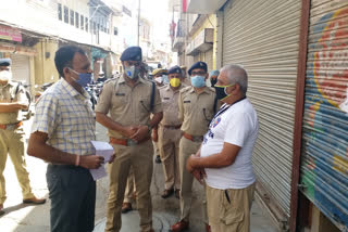 Jodhpur news, curfew affected areas, District in-charge secretary visit