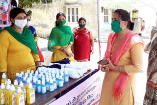 women made self-reliant under gramin ajeevika mission in Radaur