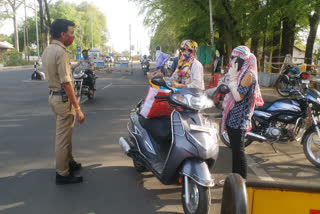 administration taken action against who were roaming without mask in chhindwara