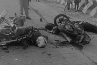 two people dead in an accident occured at gangavaram in chittor district