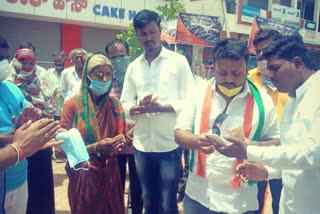 kustagi congress party help to poor peoples