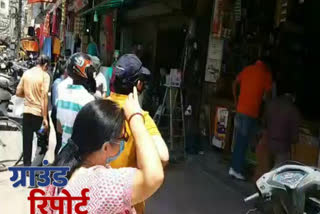 gurugram market open in lockdown four