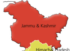 Pakistan shows Pakistan occupied Kashmir on the map of India